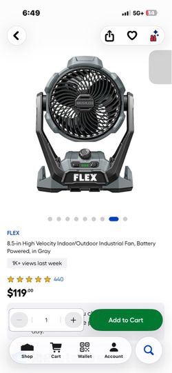 Flex fan