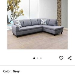 Gray Sofa Sectional 