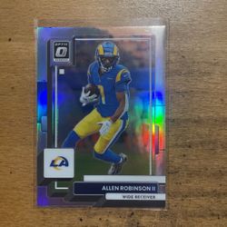 2022 OPTIC ALLEN ROBINSON SILVER CARD