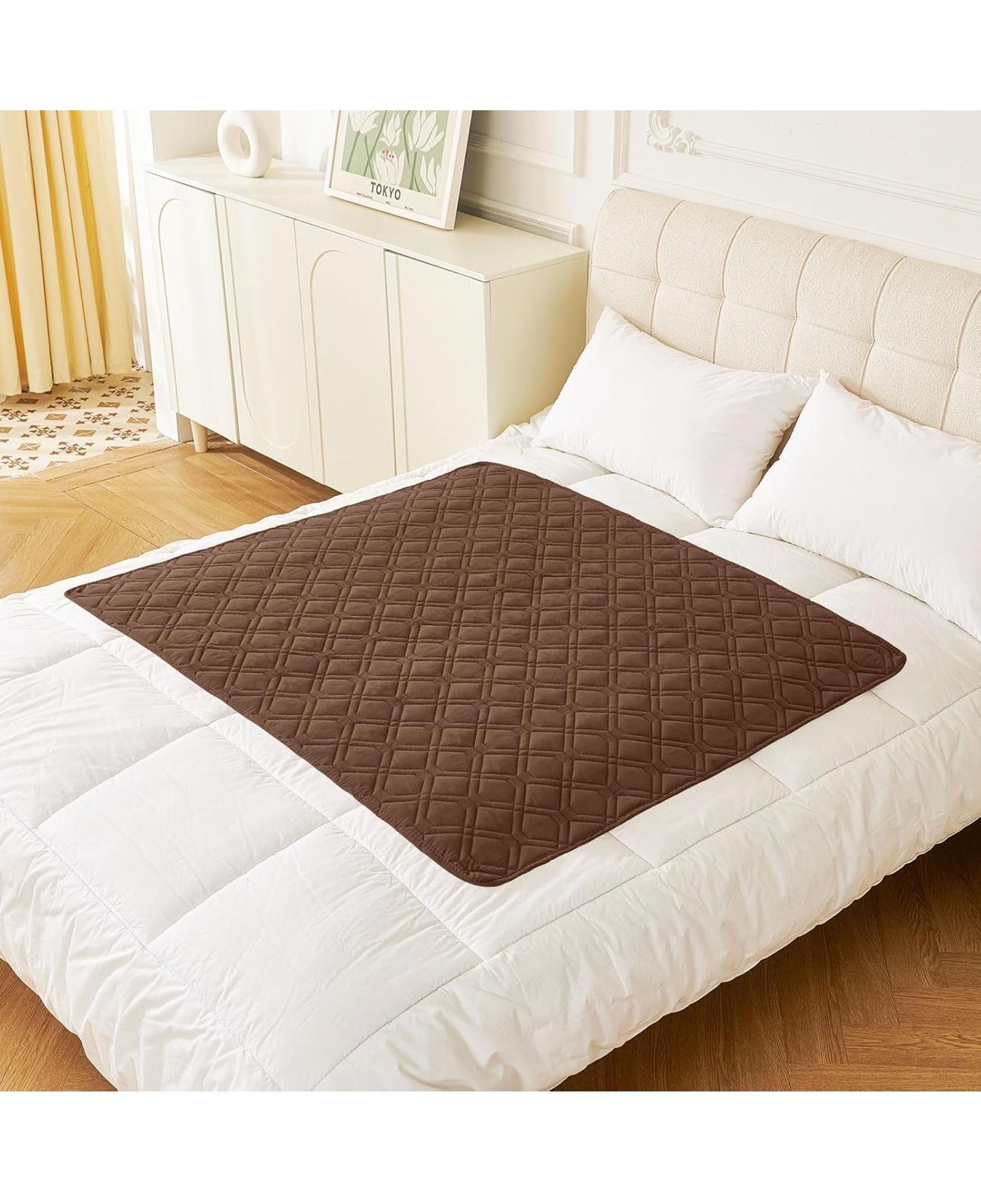 Waterproof Dog Bed Blanket, Soft Pet Blankets, Waterproof Couch Cover for Dogs, Reversible Sofa Covers Washable for Furniture 40x50 Inch