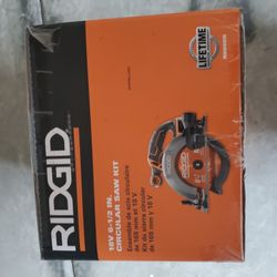 Circular Saw Kit 18V 6/12 In.( Brand Ridgid)