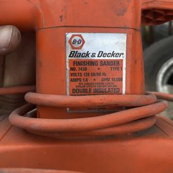 Black & Decked Sander 