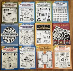 Lot 12 'Ready to Use' Clip Art Series