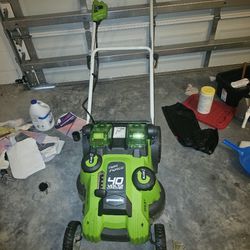 Electric Lawn Mower Blower And Trimmer/edger