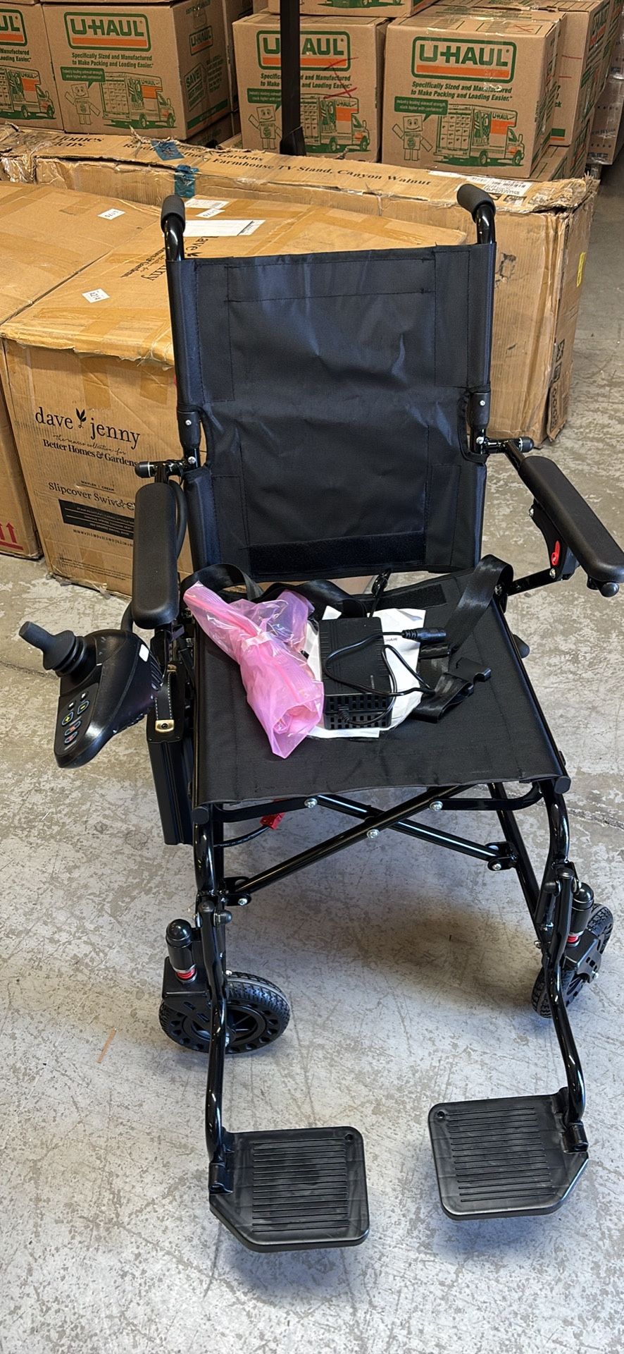 COOLHUT Lightweight Foldable Electric Wheelchair (only 36 lbs), 15+ Miles Long-Range Portable Electric Wheelchair for Adults, Smart Motorized Mobility