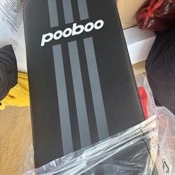 Pooboo Adjustable Weight Bench 