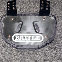 Black battle back plate