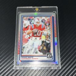 2025 Donruss Optic Drake Maye Holo #47