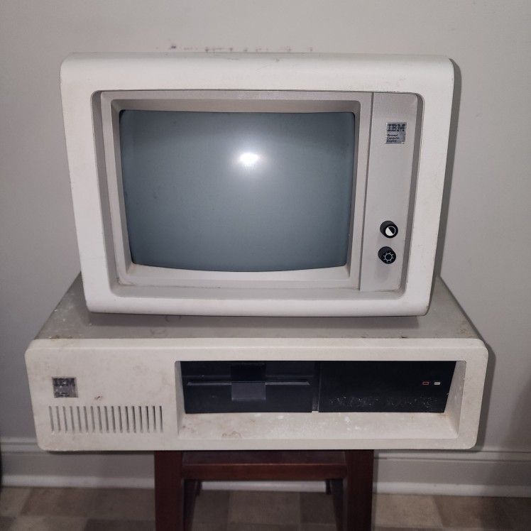 IBM 5151 Monitor Taiwan 5150 PC Personal Computer USA Vintage