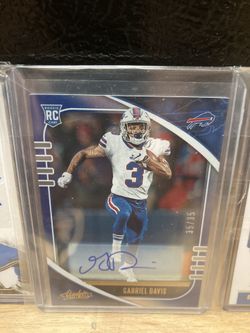 Gabriel Davis Autograph Rookie Card - Buffalo Bills - RARE for Sale in  Cambridge, MA - OfferUp