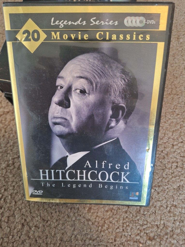 4 DVD-20 Movie Alfred Hitchcock Collection