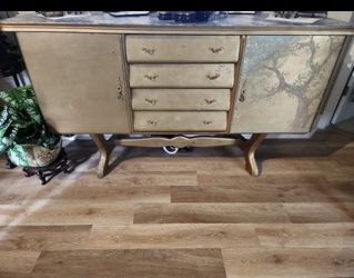 Wooden buffet