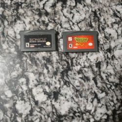 GBA Games Froggers Advance And Bionicle Trade's only