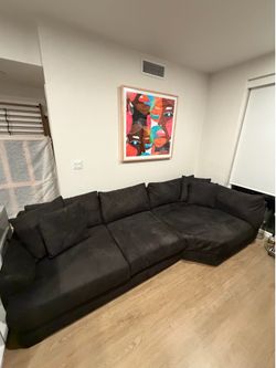 Sectional with Cuddler corner wedge