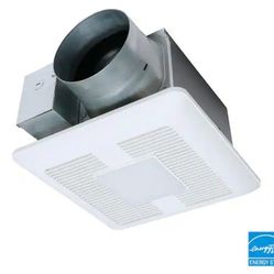 Panasonic WhisperCeiling DC with LED light, Pick-A-Flow 110, 130 or 150 CFM Ceiling, Large Room, ENERGY STAR Bath Exhaust Fan