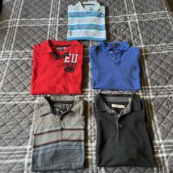 Men’s Polo Shirts Size Medium & Large