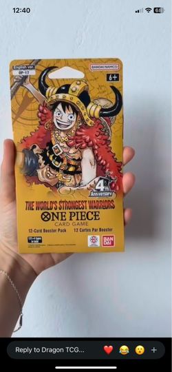 BUYING ONE PIECE OP-17 SLEEVE PACKS