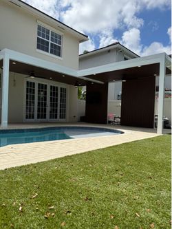Aluminum Terrace, Pergola, Patio Cover and Screen Enclosure