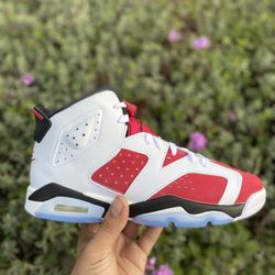 Jordan 6 Retro “Carmine “ Sizes 5.5y & 7y Available
