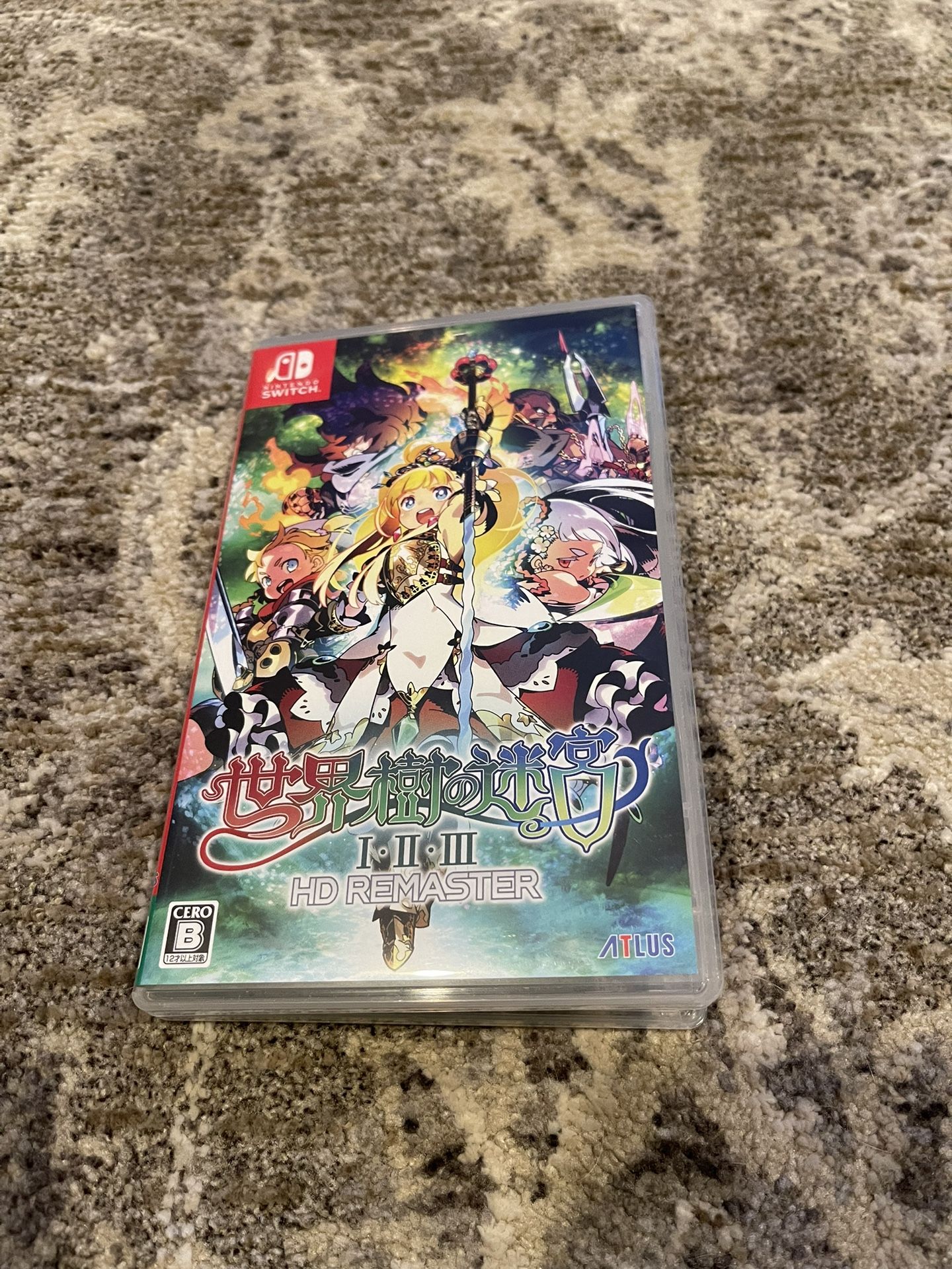 Etrian Odyssey Origins Collection JP (Nintendo Switch)