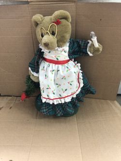 Christmas teddy bear