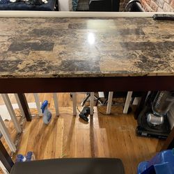 Table And Matching Stools