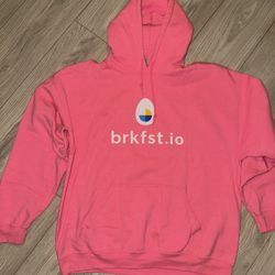 Pink Hoodie Size L 