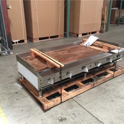 NSF 72” gas heavy duty Griddle USA Made
