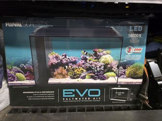 Fluval Sea EVO Saltwater Aquarium Kit 13.5 Gallon NEW