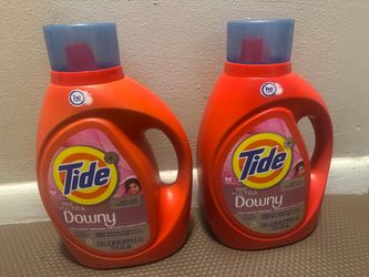Tide Plus Ultra Downy Laundry Detergent – 2 Pack