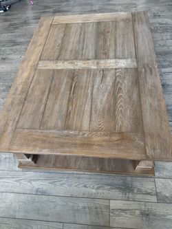 1-COFFEE TABLE AND 2-END TABLES