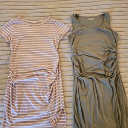 Maternity Dresses. Med. Soft Stretchy Excellent Condition. $5.00 Each.