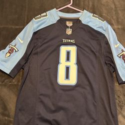 Marcus Mariota #8 NFL Tennessee Titans Jersey