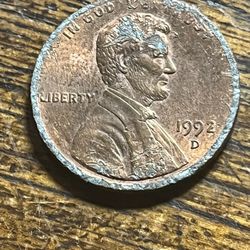 1992 D Penny 