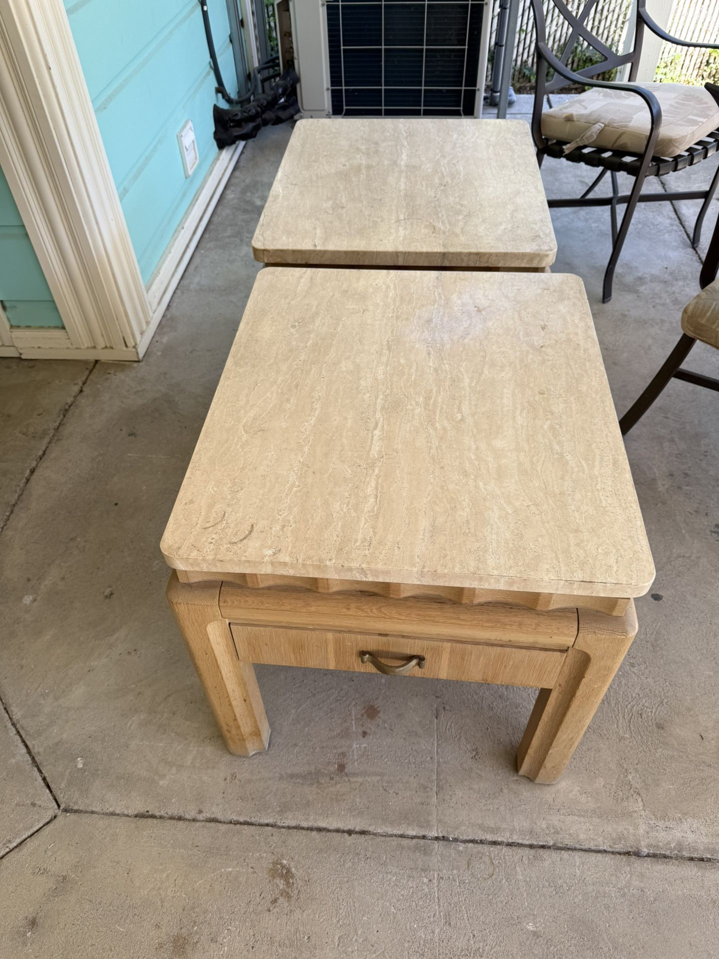 Marble End Tables 