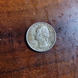 rare silver quarter from 1776