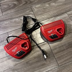 Milwaukee M12 Chargers 