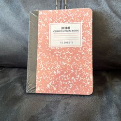 New Sealed 3 Pack Mini Composition Books