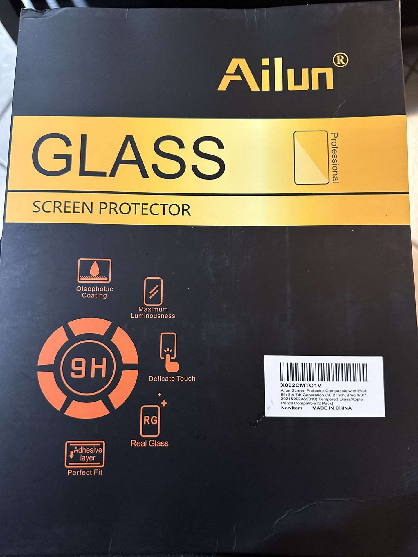 Glass Screen Protector For iPad