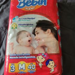 Bebin Diapers Size 3 40ct