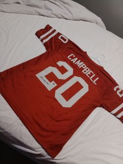 UT jersey signed by Earl Cambell