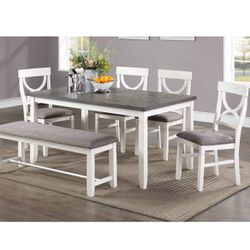 Dining Table Set 6pc 