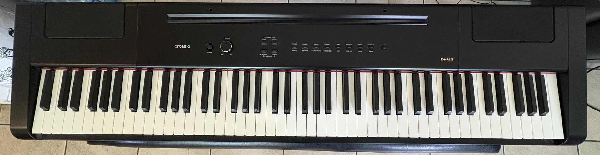 Artesia PA-88H Digital Piano w/ Sustain Pedal