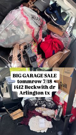Garage sale great deals on 7/18 8am