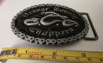 Orange county choppers biker belt buckle.  Other items sold separate & SHIPPING AVAILABLE
