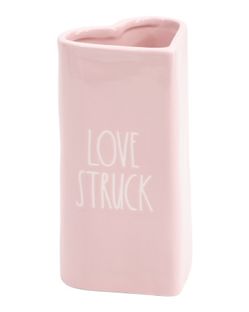 Rae Dunn Pink Tall Vase Love Struck Valentines Day Heart