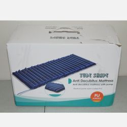 New!! TUBE SHAPE #FU-AM002 Nylon Coated PVC ANTI DECUBITUS AIR MATTRESS w/ PUMP