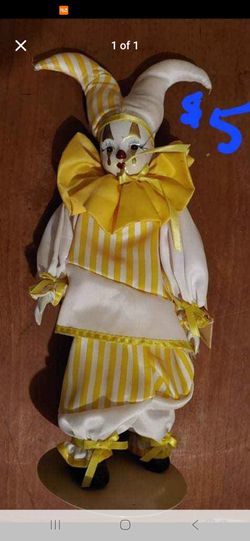 Porcelain clown