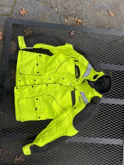 Motorcycle jacket. Olympian protector Gear, Protective Plates Bright Color