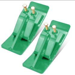 Tractor Bucket Protector(Upgraded Version), 2Pcs Ski Edge Protector, Turf Tamer Skid Protector with Grade8.8 Double Lock Nuts and Bolts, Heavy Duty St